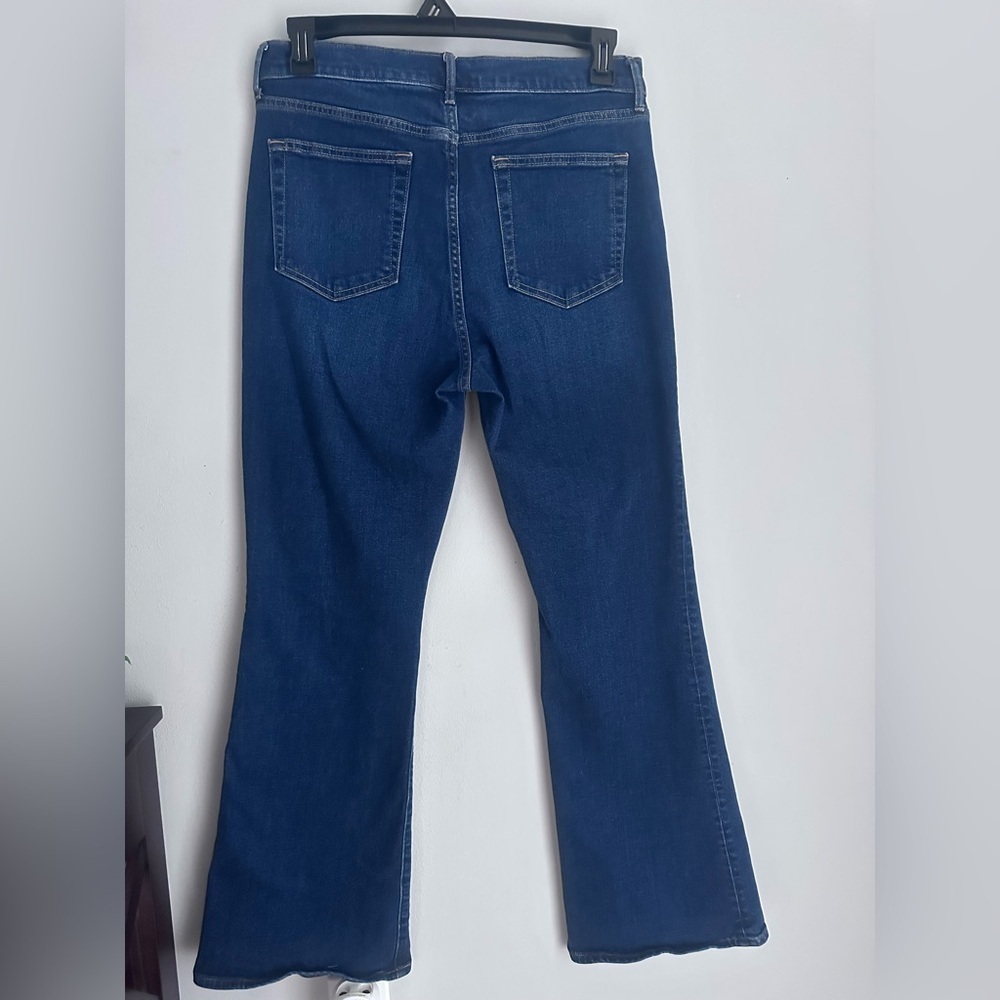 Gap Denim Women High Rise Flare Jeans Waist 31 Inch - Picture 2 of 10